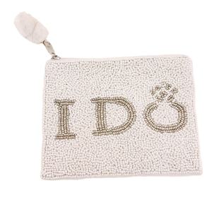 Porte-monnaie en perles multicolores, nouvelle broderie à la main, porte-monnaie NASH VILLE, à utiliser comme trousse de maquillage pour femmes, petit portefeuille, porte-monnaie - Product Image 6