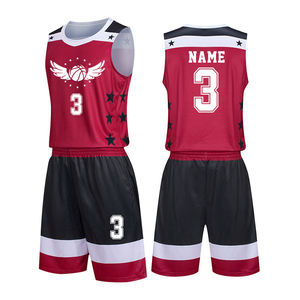 Ensembles d'uniformes de basketball respirants les plus vendus, fabriqués en 100 % polyester, uniformes sublimés de haute qualité pour les équipes adultes - Product Image 2