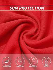 Womens <b>Red</b> Athletic T Shirt Breathable Lightweight Fitness Workout Activewear <b>Top</b> - Product Image 5