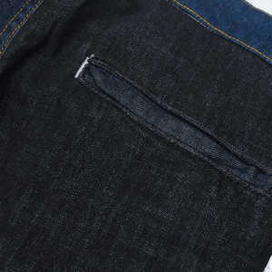 Custom Printed Spandex/<b>Polyester</b> Denim <b>Shorts</b>-Streetwear Y2K Summer Dark Casual Everyday Wear - Product Image 5