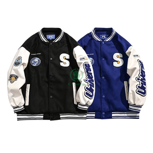 Nouvelle conception, prix bas, meilleure qualité, veste d'hiver pour homme, col montant, logo sur le devant, respirante, écologique, en polaire, décontractée - Product Image 1