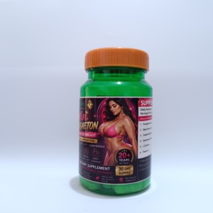 Capsules d'amélioration mammaire Letin Reggaeton pour adultes, soutien naturel pour des seins plus gros, plus fermes et plus volumineux - Sans gluten et végétarien - Product Image 2