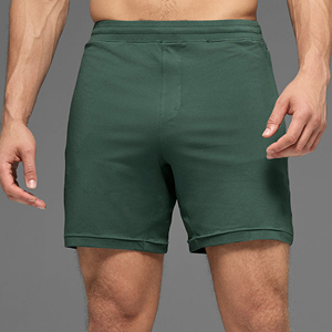 Shorts de sport légers pour hommes, couleur unie, course à pied, entraînement en salle de sport, shorts décontractés d'été, vente en gros - Product Image 1