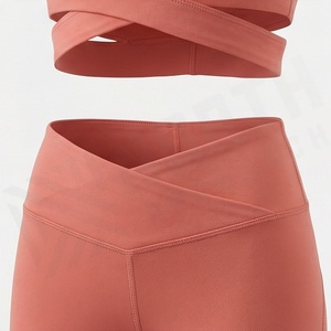 Conjunto de Yoga para Mujer, Estilo Único y Moderno, Colección Deportiva, Bra Deportivo y Leggings, Talla Personalizada, Logotipo Personalizado, Ropa Deportiva Activa - Product Image 5