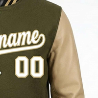 Veste universitaire personnalisée avec patchs en chenille, veste d'hiver pour homme, style vintage, streetwear, veste de baseball pour collège