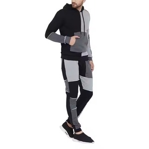 Chándales 100% de Forro Polar Liso con Capucha, Estampado Técnico, Ropa Deportiva de Lujo para Hombre, Algodón de Invierno 2026 - Product Image 6