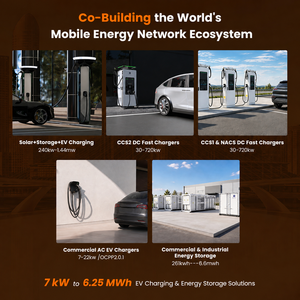 Starcharge Titan V4 ODM Nouvelle Station de Recharge Rapide pour Véhicules Électriques 500A DC 240/320kW avec Protection NEMA/IP55 et 4G/WiFi - Product Image 4