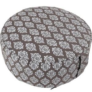 Cojín de Meditación Redondo Zafu, Tejido Orgánico Transpirable, Relleno de Trigo Sarraceno, Asiento de Yoga para Meditación en Casa y Práctica Zen, Venta al por Mayor - Product Image 1