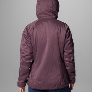 Veste softshell pour femme de qualité supérieure, coupe-vent, imperméable, col montant, design à capuche, tissu 3 couches, doublure en microfleece - Product Image 2