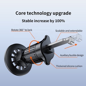Cantell nuovissimo supporto per auto N52 magnete più forte non scivolare mai 360 ° presa d'aria magnetica porta telefono cellulare auto - Product Image 5