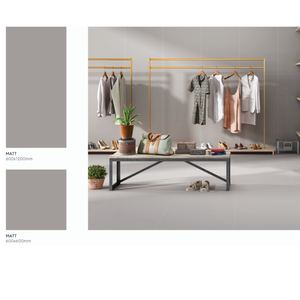 Scalework Modern Liner Punch <b>Matt</b> Full Body Porcelain Tiles 600x1200 Decorative Wall <b>Floor</b> Tiles - Product Image 3