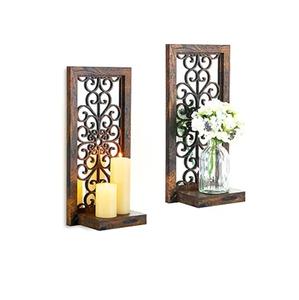 Lanterne murale extérieure en bronze massif, très vendue, avec abat-jour en verre transparent, lanterne décorative - Product Image 6