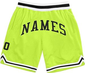 Shorts de sport en mesh pour hommes, personnalisables avec logo, séchage rapide, entrejambe de 5 pouces, double couche, couleur unie, décontractés - Product Image 5