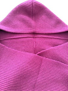 Pañuelo con Capucha Balaclava Hijab Musulmán 2 en 1 para Mujer, 100% Cachemira, Ecológico, Ligero, para Invierno, MONECO - Product Image 3