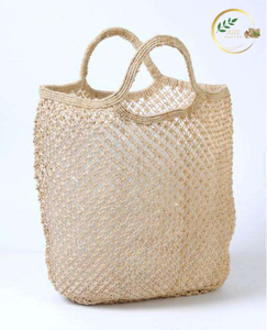 Multi Functional Jute Laundry <b>Bag</b> for Clothes Storage Travel and Home Organization - Product Image 2
