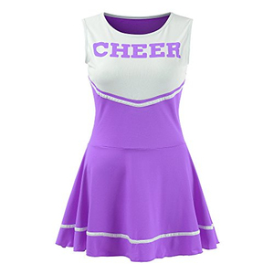 Conjunto de Uniforme de Animadora para Niñas con Logotipo Personalizado – Ideal para Entrenamiento Informal y Competiciones Escolares Formales - Product Image 1