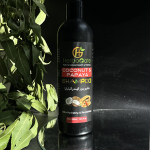 Champú Premium de Coco y Papaya para un Cuero Cabelludo Saludable y Beneficios de Cuidado Diario de Belleza - Product Image 3