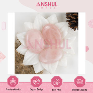 Piedra de Cuarzo Rosa Natural Pulida de Primera Calidad, Origen India, 2.5 Pulgadas, 1 kg, para Sanación Emocional - Product Image 2