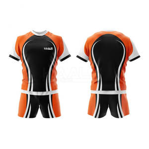 Uniforme de Rugby de Secado Rápido y Transpirable - Colores y Logotipo Personalizados, Servicio OEM de Alta Calidad, Hecho en Pakistán, Venta en Línea - Product Image 3