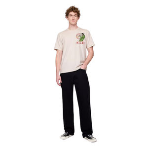 T-shirts pour hommes de haute qualité, 100% coton, impression DTG sur toute la surface, coupe ample, logo personnalisé, tissu épais. - Product Image 3