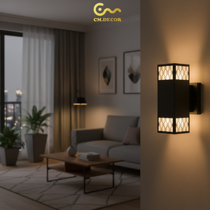 Viet Nam 3500K (Warm White) Steel/inox LED <b>Touch</b> Control E27 Wall <b>Light</b> for Living Room Bedroom Hallway 300 lm Modern/Japanese - Product Image 5