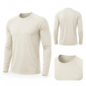 Camiseta de Compresión para Hombre al por Mayor, Manga Larga, Protección UV, Camiseta Deportiva de Secado Rápido para BJJ, MMA, Jiu Jitsu - Product Image 5