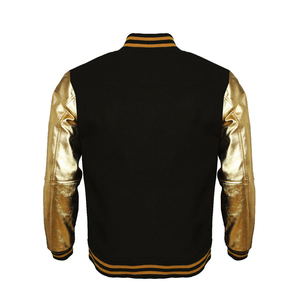 Veste de baseball en laine de haute qualité personnalisée pour hommes, saison hivernale, avec col montant et logo personnalisé par sublimation - Product Image 1