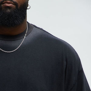 Camisetas HSI Lisas de Corte Holgado al por Mayor, Camisetas Casuales para Hombre Hechas en Pakistán, de Secado Rápido, 100% Algodón, Hechas en Pakistán - Product Image 6