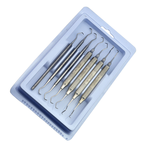 เครื่องมือผ่าตัดทางทันตกรรม RWS INSTRUMENTS ทำจากสแตนเลสสตีล แบบใช้มือ ด้ามจับแบบมีเบาะ รุ่นดีลักซ์ สีเงิน ระดับ Class I ใช้ซ้ำได้ ได้รับการรับรองมาตรฐาน CE 12 - Product Image 1