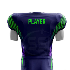 American Football Uniform Most Popular Design Comfortable Sports Wear American Youth Football Uniforms for Men OEM Service - Product Image 5