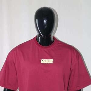 Camiseta de Manga Corta para Hombre, Estilo Moderno, Estampado Digital Personalizado, Cuello Redondo, Talla Grande, Peso Pesado, Largo Regular, 100% Algodón - Product Image 3