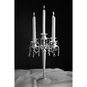 Bougeoirs debout de couleur bougeoirs de bâton de fer pour le bougeoir décoratif de fer de Table - Product Image 2