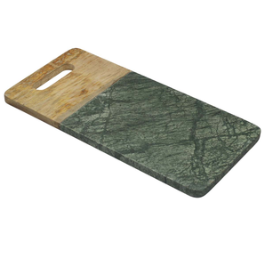 Planche à découper en marbre rectangulaire, emballage individuel, bois et marbre, planche à découper pour viande et légumes, prix le plus bas - Product Image 5
