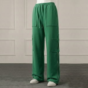 Women's High Street Style Solid Vintage Embroidered Custom Logo Plus Size Breathable 100% Cotton Fleece Hooded Zipper Button - Product Image 5