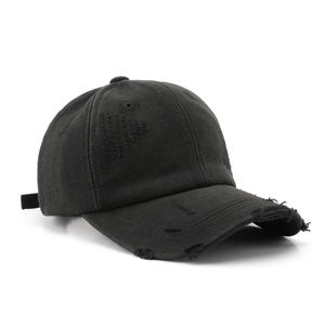 Custom Logo Vintage Distressed <b>Baseball</b> <b>Cap</b> Frayed Edge Washed Cotton Dad Hat Premium Unstructured Retro Headwear for USA/<b>UK</b> - Product Image 6