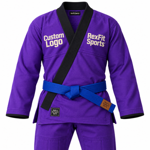 Kimono de Jiu-Jitsu Brasileño Grappling Academy con Logotipo Personalizado, Chaqueta Unisex de Artes Marciales y Uniforme de Entrenamiento a Juego OEM - Product Image 2