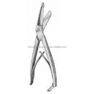 OME Customized WARSAW MEDICAL Plaster of Paris Shears Serrated Stainless Steel Reusable Instruments | sutur kitmedic instrument - Product Image 1
