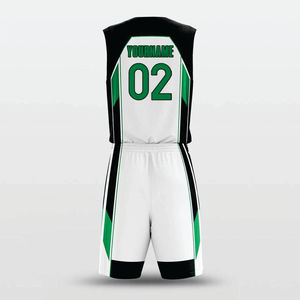 Nouveaux ensembles d'uniformes de basketball d'été 2026 de haute qualité, design imprimé, 100 % polyester respirant, manches courtes, personnalisables pour équipes adultes - Product Image 4