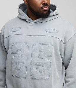 Conjunto Deportivo Unisex al por Mayor, Sudadera con Capucha y Pantalones Jogger, 350GSM, con Relieve 3D, Poliéster/Algodón, Varios Colores - Product Image 5