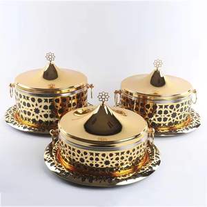 Luxury Copper Stainless Steel <b>Tagine</b> Cooking <b>Pot</b> With Lid Moroccan Style Casserole Dish For Restaurant Kitchen Dining - Product Image 5