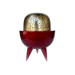 Quemador de incienso de madera para Bakhoor, quemador de incienso árabe Oud con tapa tallada, soporte para incienso de aromaterapia, decoración para el hogar con fragancia. - Product Image 6