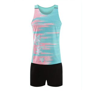 Uniformes Deportivos Personalizados para Atletismo, Ligeros, Transpirables, de Secado Rápido, MOQ Bajo de 20 Conjuntos, a Precio Económico - Product Image 2