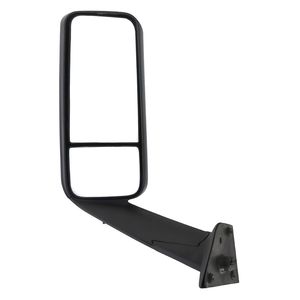 2018+ New for Freightliner Cascadia Left/Driver <b>Side</b> Door Mirror Assembly Chrome Back Cover Heated Defrost Motorized Truck - Product Image 2