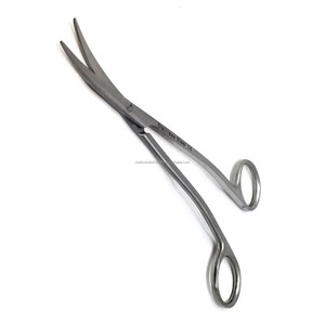 Tijeras Metzenbaum Manuales de Doble Ángulo de Alta Calidad, 6.25 Pulgadas, Acero Inoxidable, Instrumento Quirúrgico Duradero, CE ISO OEM ODM, Venta al por Mayor - Product Image 1