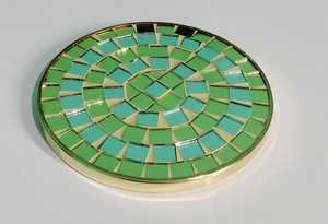 Handmade Indian Mosaic <b>Coaster</b> Newly Design Round Shape Decorative <b>Table</b> <b>Coasters</b> for Home Decor & Gifting - Product Image 5