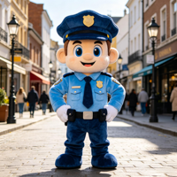 Mascotte publicitaire unisexe de luxe pour festival et fête, livraison rapide, en EPE, légère, avec support de logo personnalisé, professionnelle