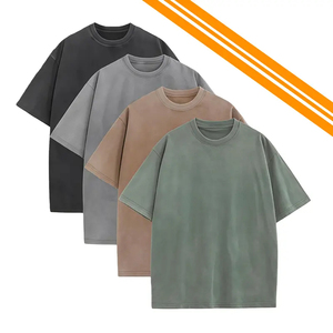 เสื้อยืดคอกลมผ้าฝ้ายลำลองขายส่งราคาถูก - Product Image 3