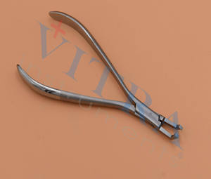Direct Bond Remover <b>Angled</b> Plier Stainless <b>Steel</b> Orthodontic <b>Bracket</b> Debonding Hand Instrument OEM ODM - Product Image 1