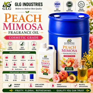 Huile parfumée synthétique Pêche Mimosa, composé de parfum en vrac pour savon, bougie, détergent, cosmétiques, marché des parfums d'ambiance - Product Image 2