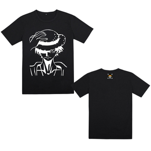 Camiseta Holgada de Talla Grande para Hombre, Impresión por Transferencia de Calor, Personalización Completa, Tela Suave y Transpirable, Manga Corta, 100% Algodón, Estilo Hip Hop - Product Image 5